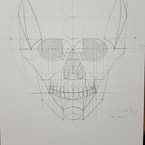 Mi Proyecto del curso: Dibujo anatómico de la cabeza humana. Fine Arts, Pencil Drawing, Drawing, Portrait Drawing, Realistic Drawing, and Figure Drawing project by Manuel Rodríguez Escobedo - 02.20.2021
