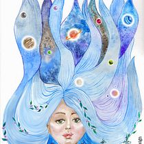 Mi Proyecto del curso: Técnicas de acuarela para ilustraciones de ensueño. Traditional illustration, Drawing, Watercolor Painting, and Editorial Illustration project by Ana Belén García Sánchez - 02.11.2022