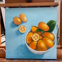 Meu projeto do curso: Pintura a óleo a partir do zero. Fine Arts, Painting, and Oil Painting project by Denys Deutscher - 02.11.2022