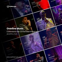 Contenidos para perfil Instagram de Overline Music | Proyecto del curso: Estrategias de Instagram para desarrollo de marcas. Marketing, Social Media, Digital Marketing, Instagram, Content Marketing, Communication, Instagram Marketing, Br, and Strateg project by David Pantoja - 02.12.2022