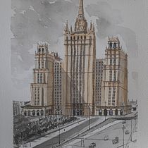 Il mio progetto del corso: Urban Sketching: esprimi il tuo mondo con una nuova prospettiva. Un projet de Illustration traditionnelle, Esquisse , Dessin, Aquarelle, Illustration architecturale , et Carnet de croquis de macspisani - 12.02.2022