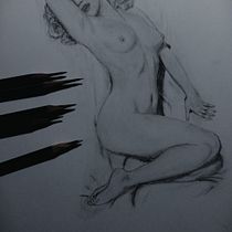Mi Proyecto del curso: Dibujo realista de la figura humana. Een project van Traditionele illustratie,  Beeldende kunst,  Schetsen, Tekening met potlood,  Tekening, Realistische tekening y Anatomisch tekenen van Antonio Jara Franco - 06.02.2022
