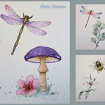 My project in Naturalist Illustrations with Watercolors: Drawing and Composition course. Traditional illustration, Drawing, Watercolor Painting, and Naturalistic Illustration project by Bobby Venedam - 02.11.2022