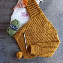 Mi Proyecto del curso: Jersey talla 4 años.. Design de moda, Tecido, DIY, e Design têxtil projeto de emilia_garoz - 25.02.2022