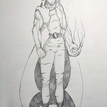 Mi Proyecto del curso: Ilustración para cómics: anatomía de un superhéroe. Un progetto di Illustrazione tradizionale, Character design, Fumetto, Disegno a matita e Disegno anatomico di Sebastian Asmat - 13.02.2022