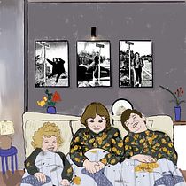 My project in Illustrated Stories with Procreate: Explore Brushes and Textures course. Ilustração tradicional, Ilustração digital, Desenho digital, Sketchbook, e Narrativa projeto de Hermoine Balph - 13.02.2022