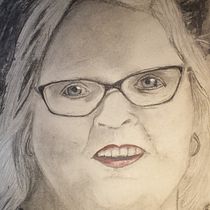 My project in Artistic Charcoal Portraiture: Creating Atmosphere course. Traditional illustration, Fine Arts, Drawing, Portrait Drawing, Realistic Drawing, and Artistic Drawing project by Susan Ducksbury - 02.13.2022