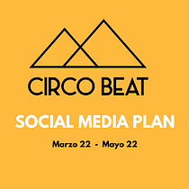 Estrategia de comunicación para redes sociales-CIRCO BEAT 2022. Social Media, Digital Marketing, Mobile Marketing, Facebook Marketing, Communication, Instagram Marketing, and Growth Marketing project by Maeva Paredes - 02.13.2022