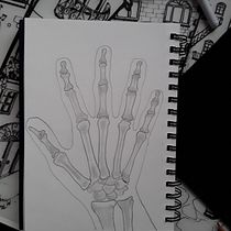  Dibujo para principiantes nivel -1: Tema 1: manos n°1. Pencil Drawing, Drawing, Creating with Kids, and Sketchbook project by colorinesluna - 02.13.2022