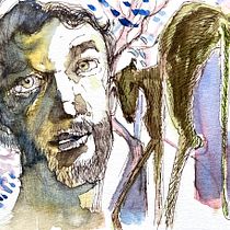 My project in Artistic Watercolor Sketching: Dare to Express Your Ideas course. Traditional illustration, Sketching, Creativit, Drawing, Watercolor Painting, and Sketchbook project by Martje Blom - 02.13.2022