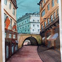 Mi Proyecto del curso: Representación arquitectónica en acuarela. Un projet de Illustration traditionnelle, Esquisse , Dessin, Aquarelle, Illustration architecturale , et Carnet de croquis de Sergi Rios Solé - 13.02.2022