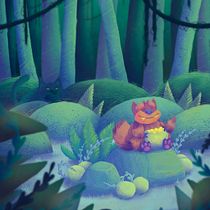 My project in Atmospheric Scenes in Procreate: Paint with Color and Light course. Ilustração tradicional e Ilustração digital projeto de zapytaj.monster - 13.02.2022