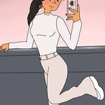 Mi Proyecto del curso: Creación de personajes femeninos estilo cartoon con Procreate. Un projet de Illustration traditionnelle, Illustration numérique , et Dessin numérique de sarasanchezlopez23 - 12.02.2022
