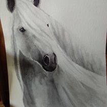 Mein Kursprojekt: Ausdrucksstarke Tierporträts in Aquarell. Un proyecto de Ilustración tradicional, Pintura a la acuarela, Dibujo realista e Ilustración naturalista				 de Julijana Leuchter - 13.02.2022