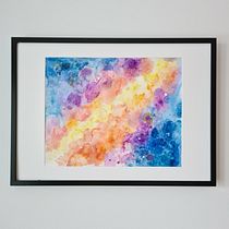 Milky Way. Un progetto di Illustrazione tradizionale, Belle arti, Pittura e Pittura ad acquerello di Anne - 13.02.2022