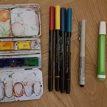 Mein Kursprojekt: Illustriertes Tagebuch: Tägliche bewusste Übung. Fine Arts, Sketching, Creativit, Drawing, and Sketchbook project by silvie_letzi - 02.13.2022