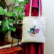 My project in Advanced Embroidery Techniques: Stitches and Compositions with Volume course. Bordado, Tecido, e Artesanato projeto de mimitangerines - 13.02.2022