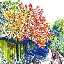 My project in Sketchbook Landscapes: A Colorful Approach course. Un progetto di Disegno a matita e Disegno di mbeat - 13.02.2022