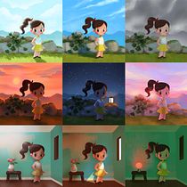 My project in Lighting Principles for Digital Painting course. Traditional illustration, Digital Illustration, and Digital Painting project by Yenna Mariana - 02.12.2022