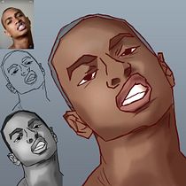 Mi Proyecto del curso: Principios de pintura digital para retratos. Un progetto di Pittura e Pittura digitale di Roberto Alvarado Nava - 13.02.2022