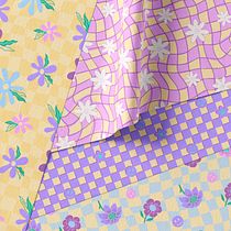 Planificación y coloreado para diseños textiles y de superficies. Un progetto di Pattern design e Teoria del colore di Adriana Muñoz Laverde - 13.02.2022