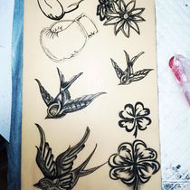Mi Proyecto del curso: Tatuaje para principiantes. Tattoo Design project by raquel_ica - 02.14.2022
