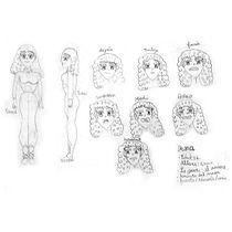 Mi Proyecto del curso: Creación de personajes manga. Traditional illustration, Character Design, Comic, and Manga project by Maria Jose Bermeo - 02.14.2022