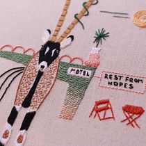 My project in Hand Embroidery for Clothing: Stitch a Collage Design course. Un progetto di Ricamo, Upc, cling e Textile Design di schkinga83 - 14.02.2022