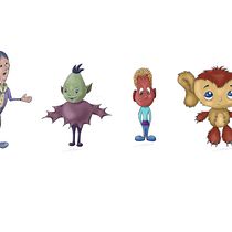 My project in Illustrated Characters Factory course. Traditional illustration, Character Design, Digital Illustration, Children's Illustration, and Narrative project by Pınar Acaroğlu Topaloğlu - 02.14.2022