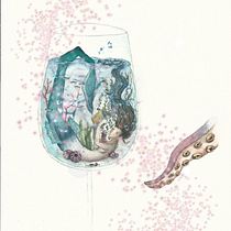 My project in Watercolor Techniques for Dreamlike Illustrations course. Traditional illustration, Drawing, Watercolor Painting, and Editorial Illustration project by Patrizia Loccardi - 02.14.2022