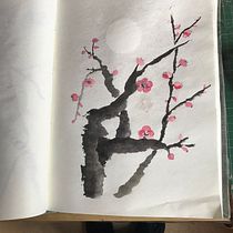 My project in Introduction to Sumi-e Painting course. Traditional illustration, Drawing & Ink Illustration project by viponds - 02.14.2022