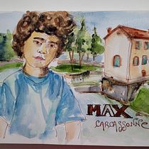 Mon projet du cours : Sketching artistique à l’aquarelle : osez exprimer vos idées. Traditional illustration, Sketching, Creativit, Drawing, and Watercolor Painting project by Fabienne Wohrel - 02.14.2022