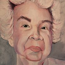 My project in Artistic Portrait with Watercolors course. Fine Arts, Painting, Watercolor Painting, and Portrait Drawing project by Christine Poirier - 02.13.2022