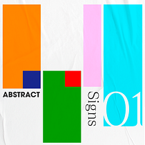 Abstract Signs #01. Design, Graphic Design, Poster Design, and Digital Illustration project by Ian Teixeira - 02.13.2022
