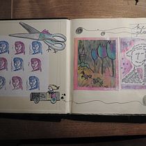 My project in Inside a Creative Notebook: Explore Your Illustration Process course. Traditional illustration, Sketching, Creativit, Drawing, Watercolor Painting, Children's Illustration, Sketchbook, and Gouache Painting project by aj.vollema - 02.14.2022