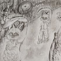 Mi Proyecto del curso: Narrativa visual con grafito para principiantes. Traditional illustration, Pencil Drawing, Drawing, Stor, telling, Artistic Drawing, and Narrative project by Veronica Quishpe - 02.08.2022