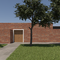 Mi Proyecto del curso: Visualización arquitectónica con V-Ray para SketchUp. Un proyecto de Arquitectura, Arquitectura interior, Arquitectura digital y Visualización arquitectónica de Nicolás Botta - 15.02.2022