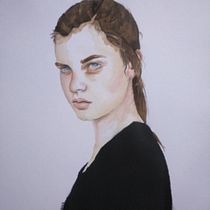 Mi Proyecto del curso: Retrato en acuarela a partir de una fotografía. Traditional illustration, Watercolor Painting, and Portrait Drawing project by nelsonpasaca - 02.15.2022