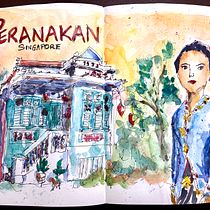 My project in Artistic Watercolor Sketching: Dare to Express Your Ideas course. Traditional illustration, Sketching, Creativit, Drawing, Watercolor Painting, and Sketchbook project by Kathleen Ng - 02.15.2022