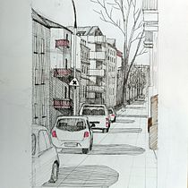 My project in Illustrated Diary: Fill Your Sketchbook with Experiences course. Traditional illustration, Sketching, Drawing, Sketchbook & Ink Illustration project by halina - 02.15.2022