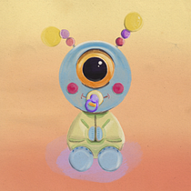 Mi Proyecto del curso: Técnicas y estilos de ilustración con Procreate. Projekt z dziedziny Trad, c, jna ilustracja, Ilustracja c, frowa, R, sunek c i frow użytkownika Estefania GC - 15.02.2022