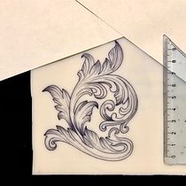 Il mio progetto del corso: Introduzione all’etching tattoo. Desenho de tatuagens projeto de Laura Tedesco - 15.02.2022