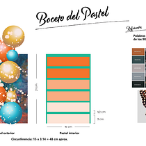 Mi Proyecto del curso: Cake design: técnicas decorativas modernas. Un progetto di Design e DIY di Ana Karen Chavez - 15.02.2022