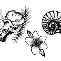 Meu projeto do curso: Desenho de tatuagem blackwork. Un projet de Illustration traditionnelle, Illustration numérique , et Conception de tatouage de maria.gabriela.ourique - 15.02.2022