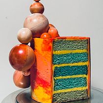 Mi Proyecto del curso: Cake design: técnicas decorativas modernas. Un progetto di Design e DIY di andrea_moreno_j - 16.02.2022