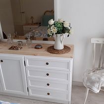 Mi Proyecto del curso: Iniciación a la chalk paint. Een project van Craft, Meubelontwerp en -bouw, Interieurontwerp, Schilderij, DIY, Upc, cling, Decoratief schilderen, Meubelrestauratie en -upc y cling van Sara Soriano Pérez - 16.02.2022