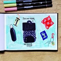 Mi Proyecto del curso: Diario ilustrado: una práctica diaria y consciente. Fine Arts, Sketching, Creativit, Drawing, Sketchbook, Traditional illustration, and Design project by Ornella Simoni - 02.16.2022