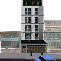 Edificio Residencial Mocca. Un projet de 3D, Architecture, Architecture d'intérieur, Modélisation 3D, Architecture numérique , et ArchVIZ de Julian Mendez - 16.02.2022