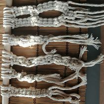 Meu projeto do curso: Introdução à tapeçaria em macramê. Un progetto di Design di accessori, Artigianato, Fiber Art, Macramè e Textile Design di clara-simas - 16.02.2022