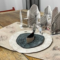 A pop-up Valentines card. Projekt z dziedziny Craft, Grafika ed, torska, Papercraft,  Introligatorstwo, Kreat, wne zabaw i z dziećmi użytkownika Andrei Răducanu - 16.02.2022